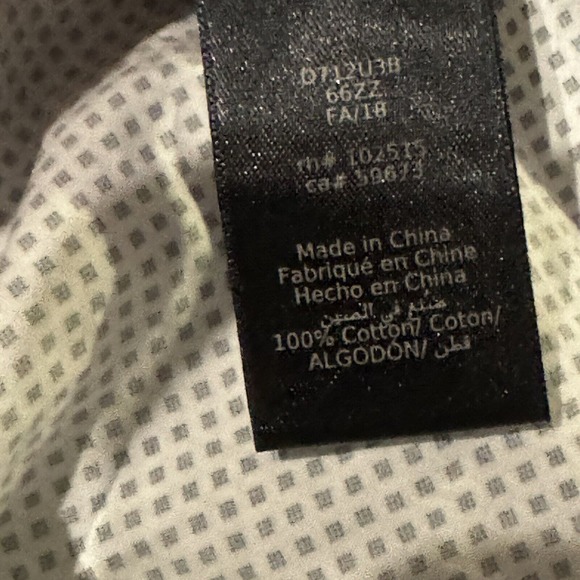 John Varvatos USA‎ Signature Tailored Button Down Shirt Men’s Size 16 32/33 - Picture 6 of 7